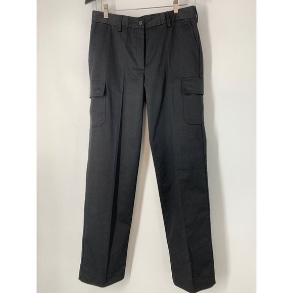 Women’s Edwards size 8 long uniform cargo pants 5724 - Picture 3 of 7